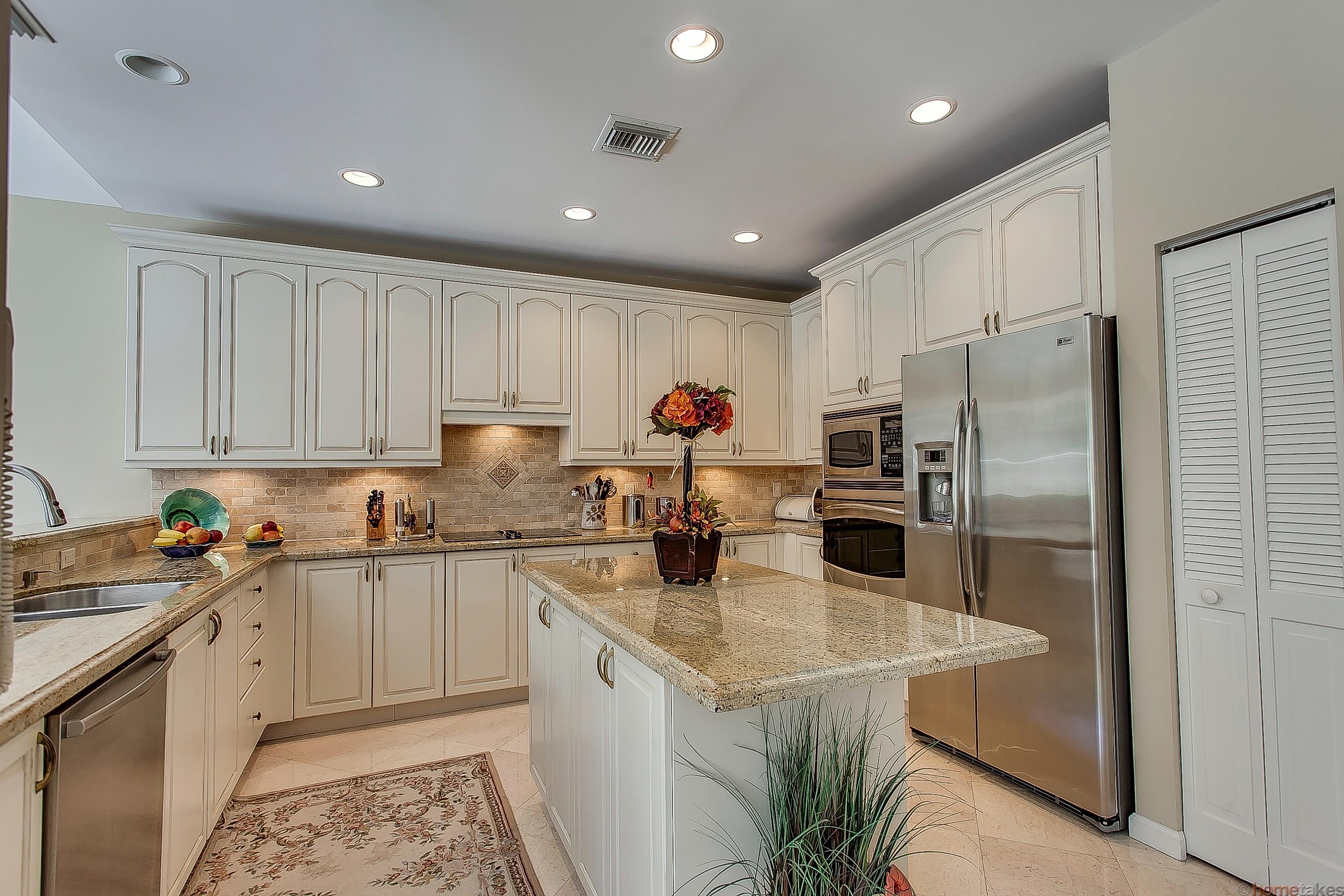 Island Kitchen with Stainless Appliances