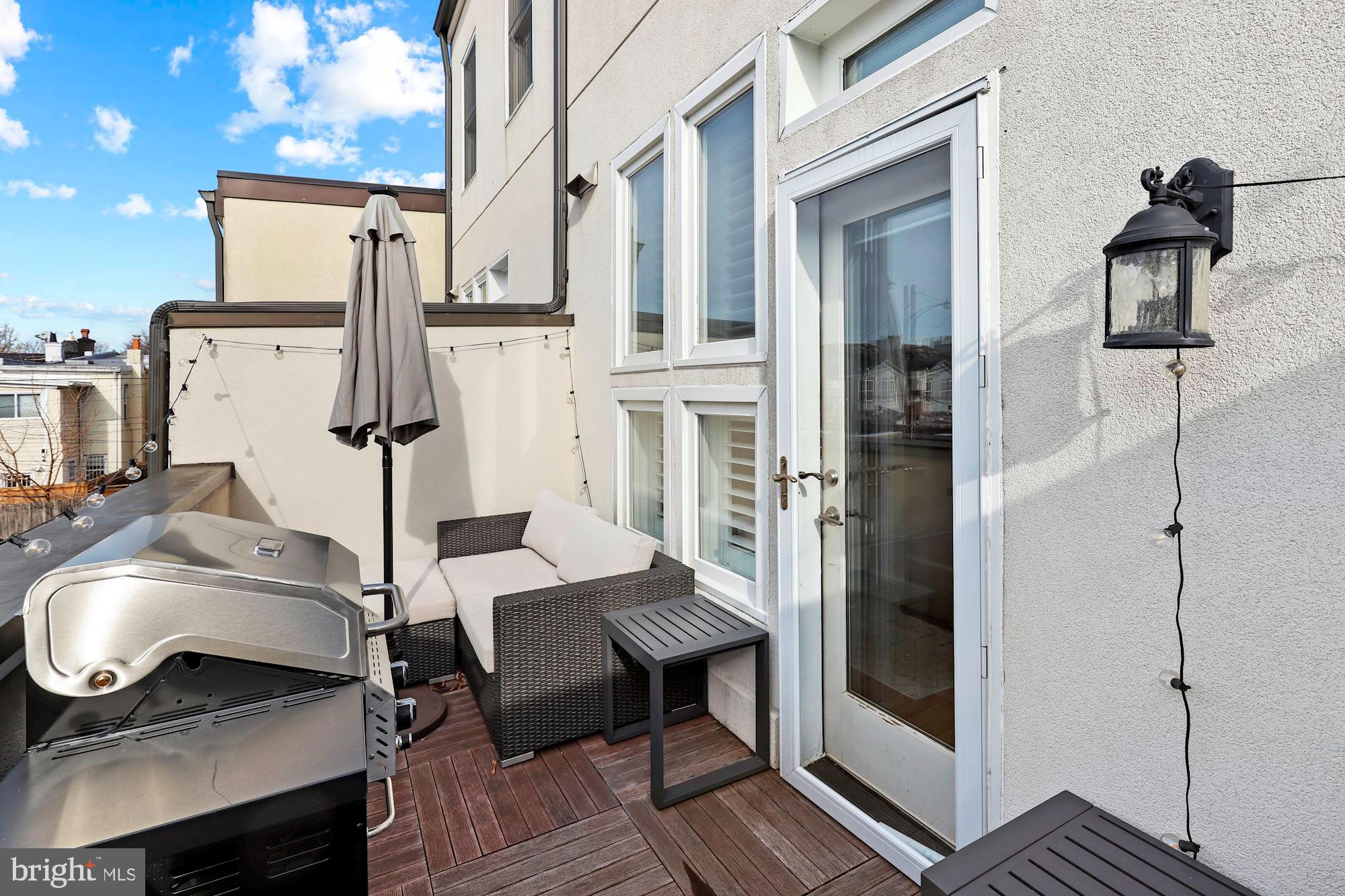 1226 4th Street Northwest, Unit 2 Washington, DC 20001 - Photo 15 of 29 Outdoor terrace