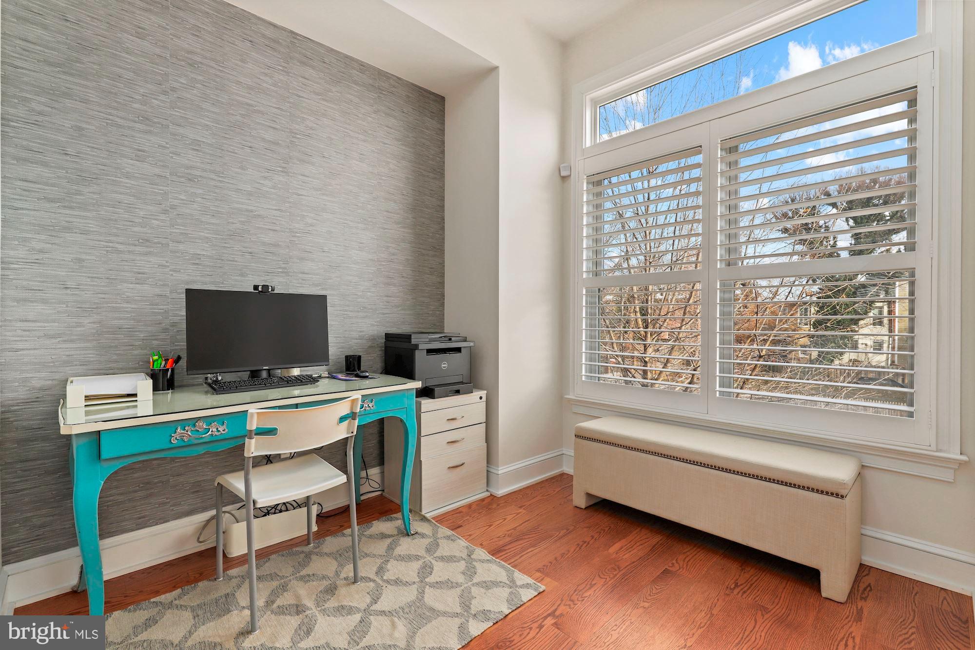1226 4th Street Northwest, Unit 2 Washington, DC 20001 - Photo 5 of 29 Bright home office