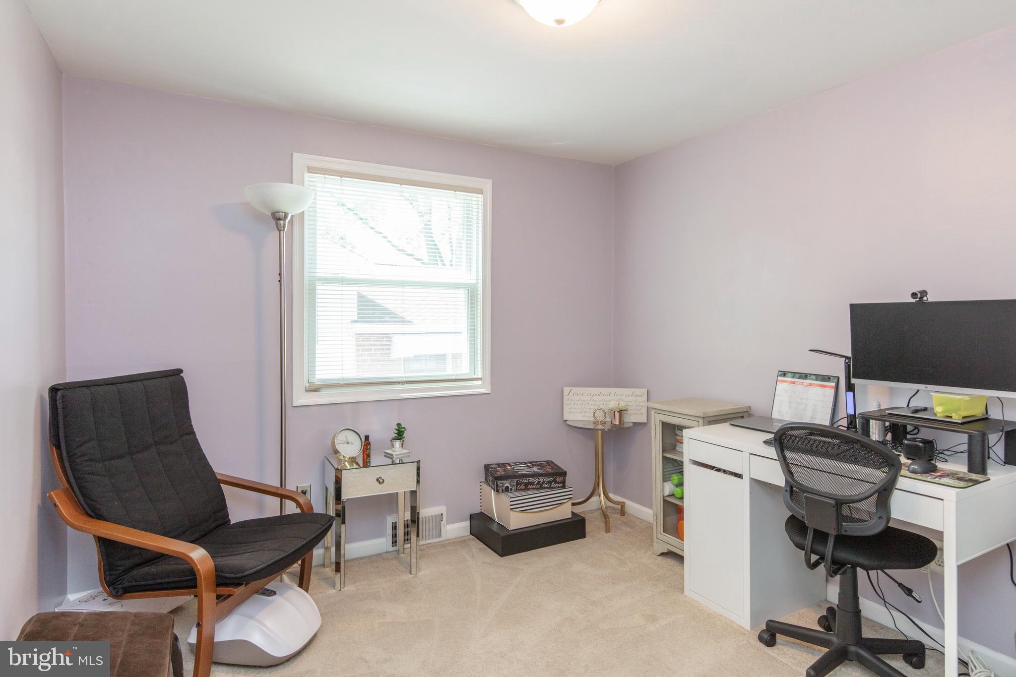 209 Glendale Road Havertown, PA 19083 - Photo 25 of 38 a view of a workspace with furniture and a window