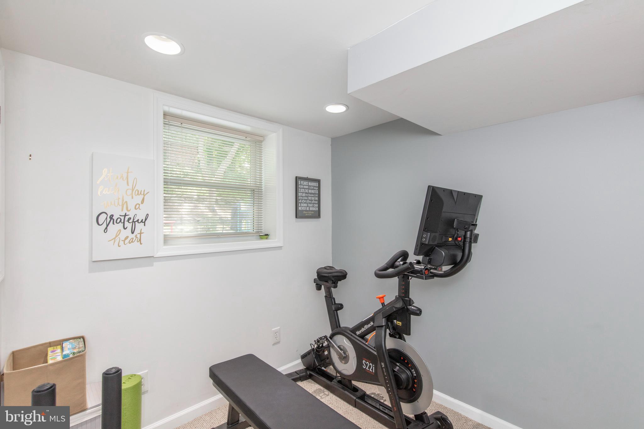 209 Glendale Road Havertown, PA 19083 - Photo 30 of 38 a view of a room with gym equipment