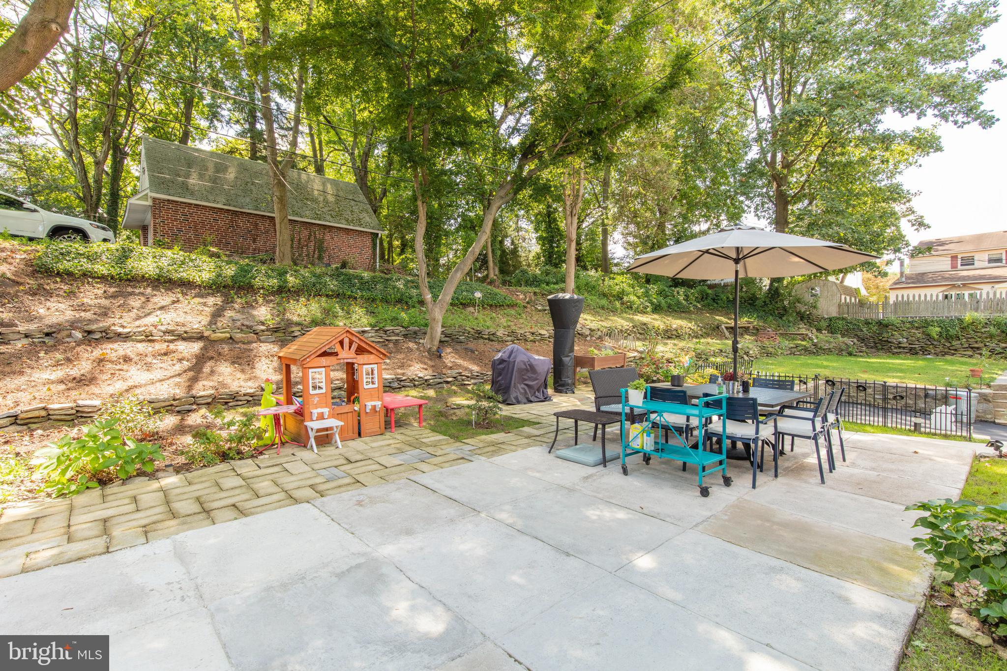 209 Glendale Road Havertown, PA 19083 - Photo 38 of 38 an outdoor space with patio and umbrella