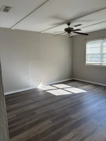 wooden floor in an empty room