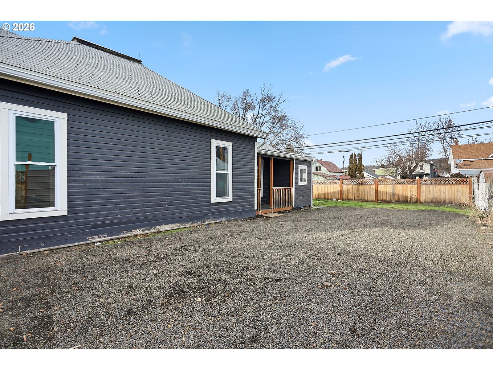 417 East Court Street Goldendale, WA 98620 - Photo 30 of 38 a view of a house with a backyard