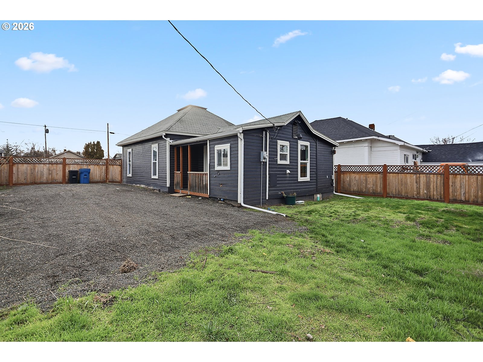 417 East Court Street Goldendale, WA 98620 - Photo 31 of 38 a view of a yard in front of a house with a big yard
