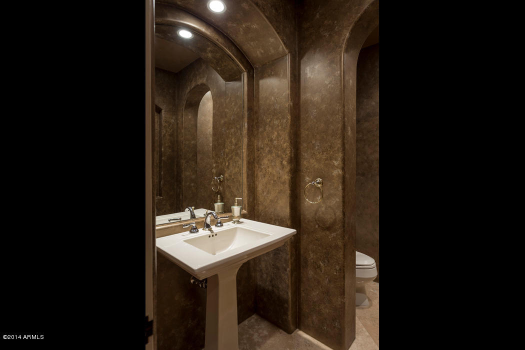 7541 North Invergordon Road Paradise Valley, AZ 85253 - Photo 13 of 23 13_powder_room_2