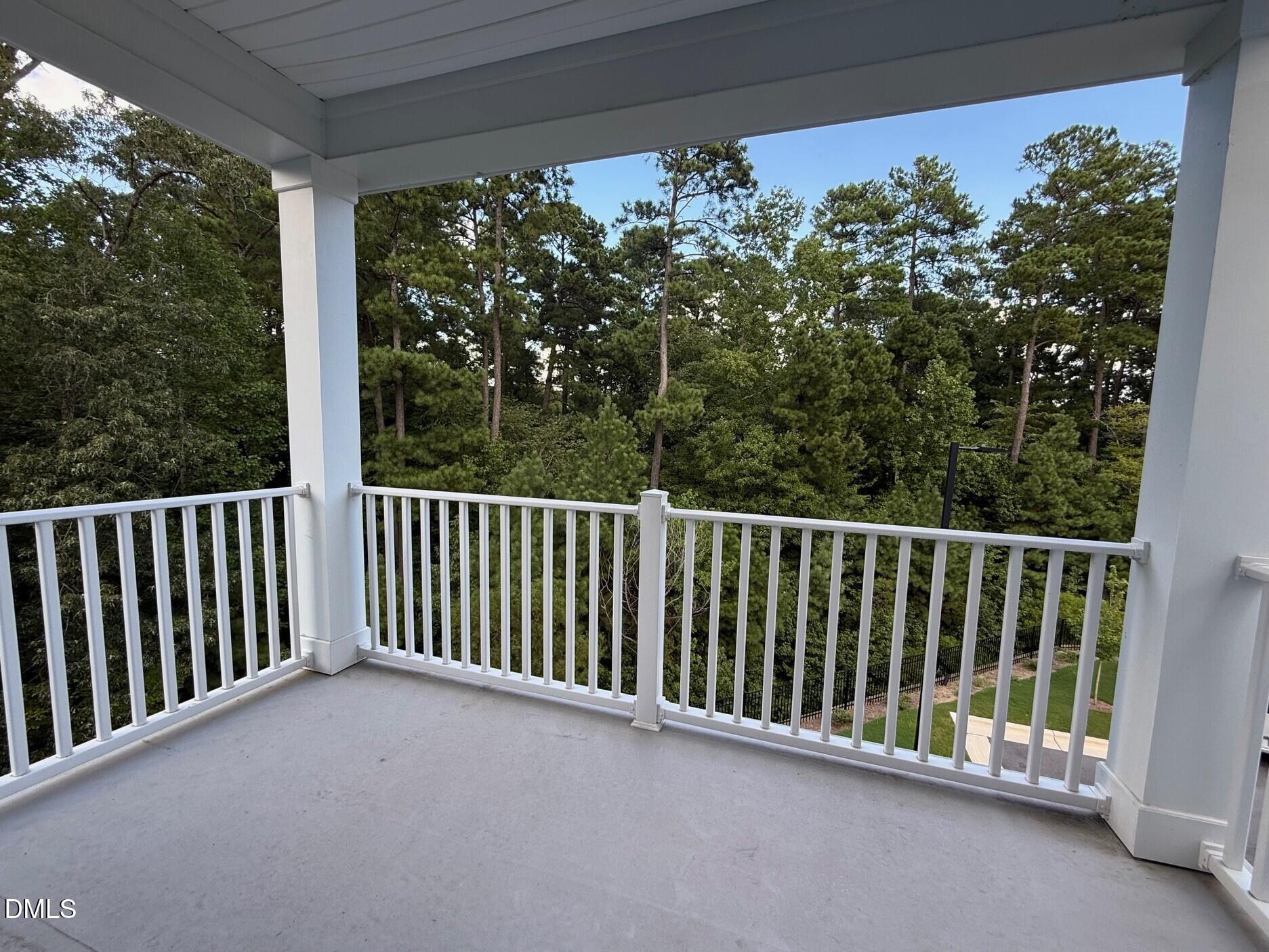 11549 Helmond Way, Unit 107 Raleigh, NC 27617 - Photo 22 of 33 a view of a balcony