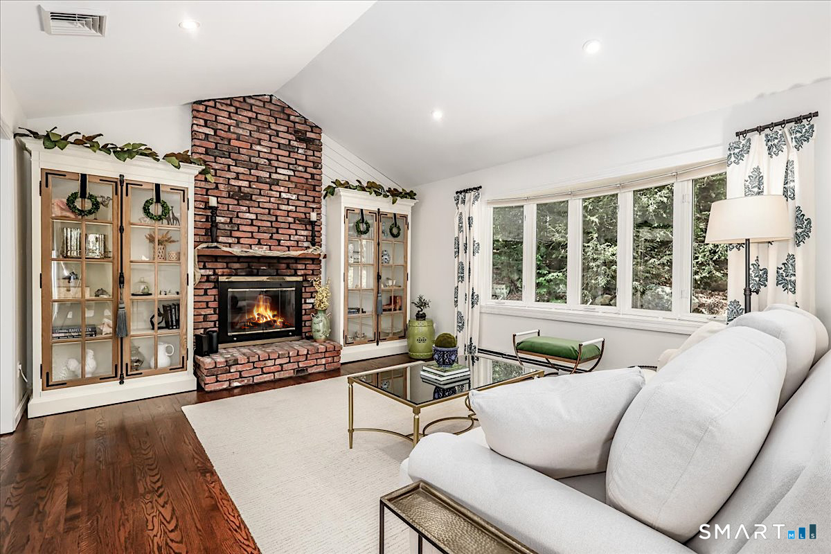 23 Cedar Hill Road Newtown, CT 06470 - Photo 6 of 30 Gas Fireplace for Chilly Nights