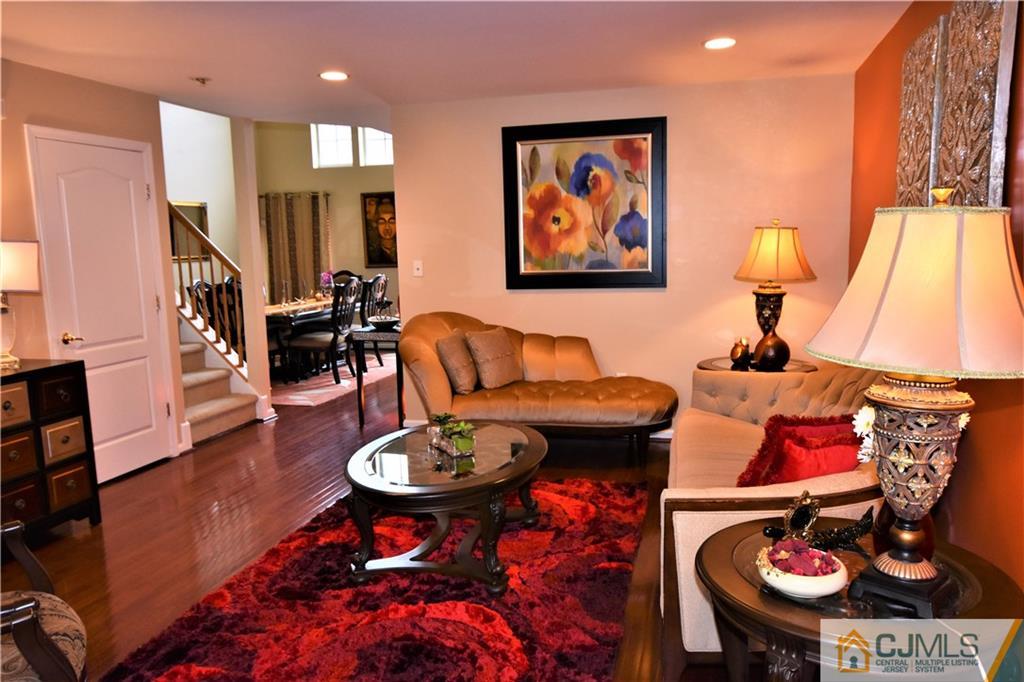 51 Hawthorne Road North Brunswick, NJ 08902 - Photo 4 of 23 a living room with furniture and a table