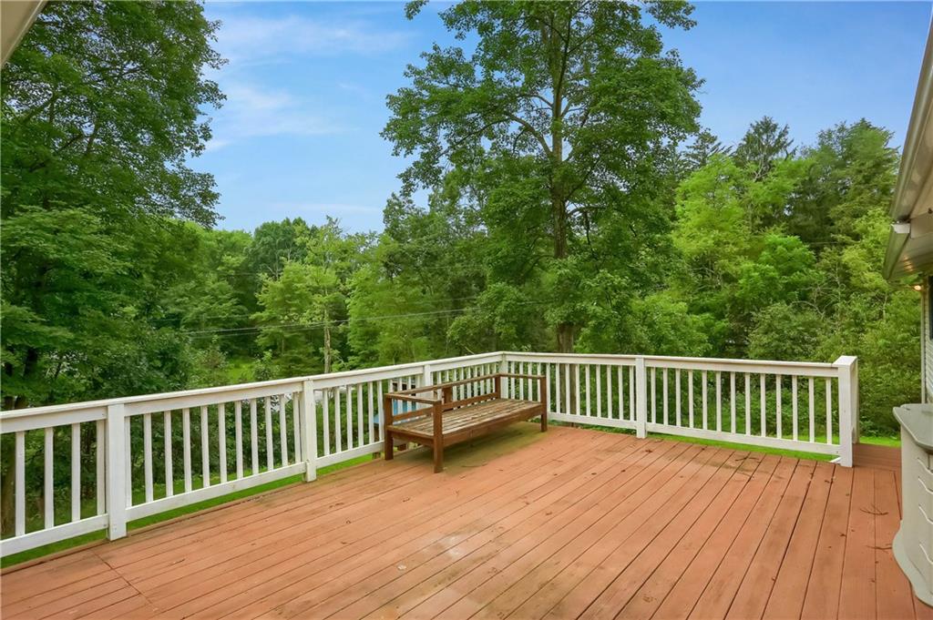 319 Dobson Road Mars, PA 16046 - Photo 24 of 25 a view of deck with wooden floor and fence