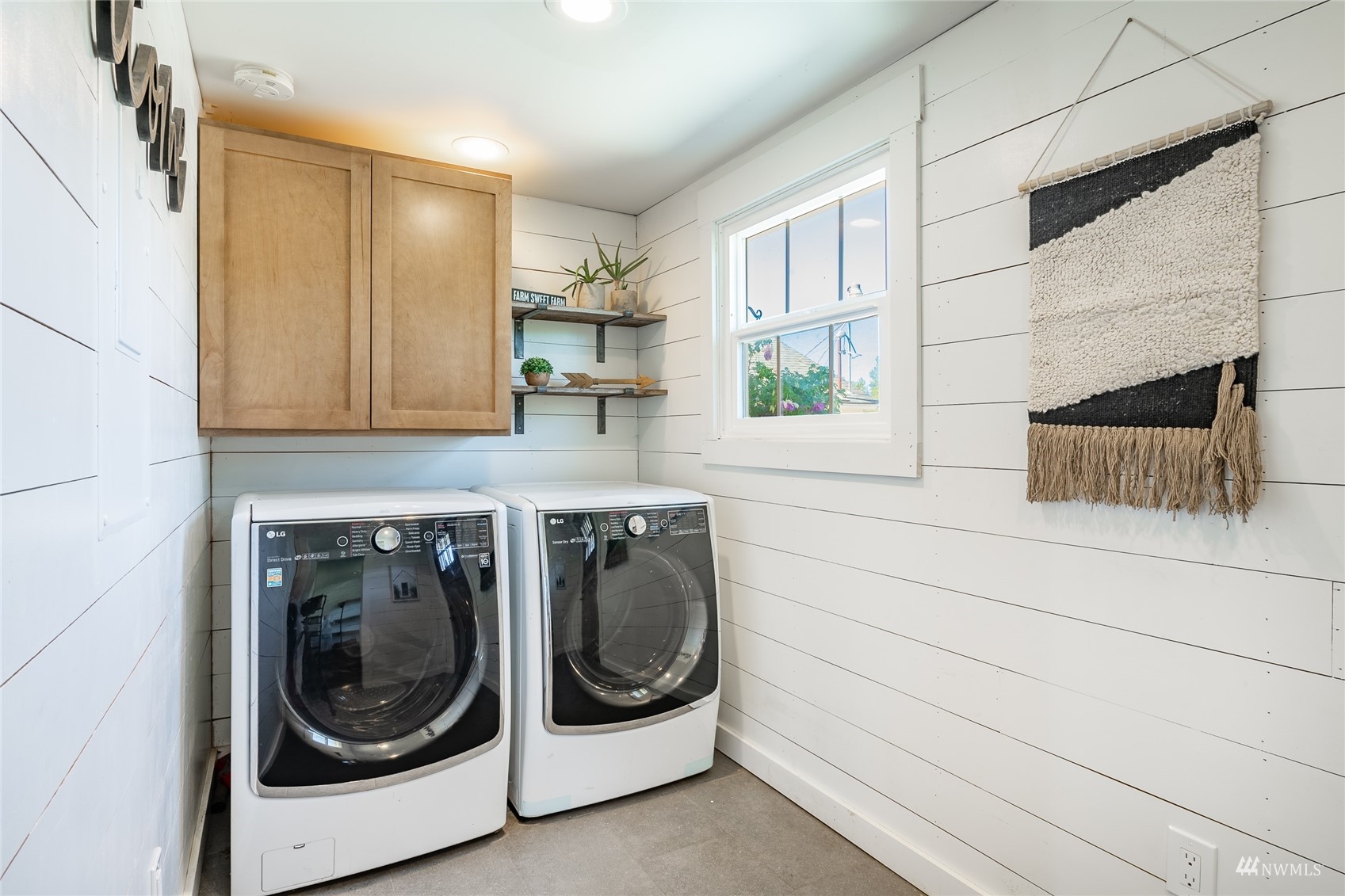 8249 Valley View Road Custer, WA 98240 - Photo 27 of 38 a utility room with sink dryer and washer