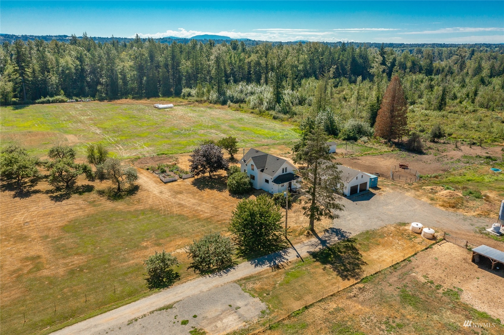 8249 Valley View Road Custer, WA 98240 - Photo 34 of 38 a view of a lake with a yard