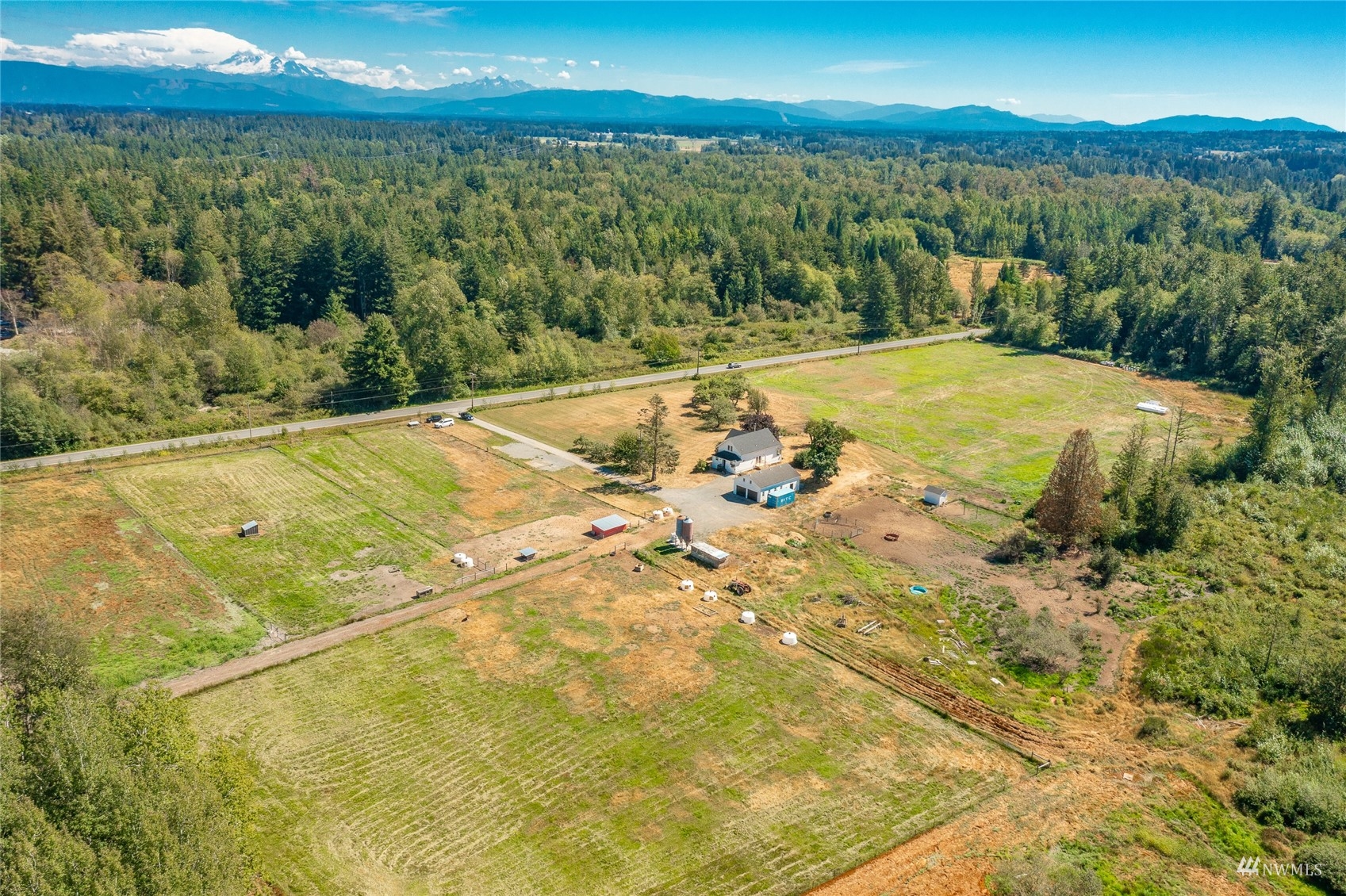 8249 Valley View Road Custer, WA 98240 - Photo 35 of 38 a view of outdoor space and mountain view