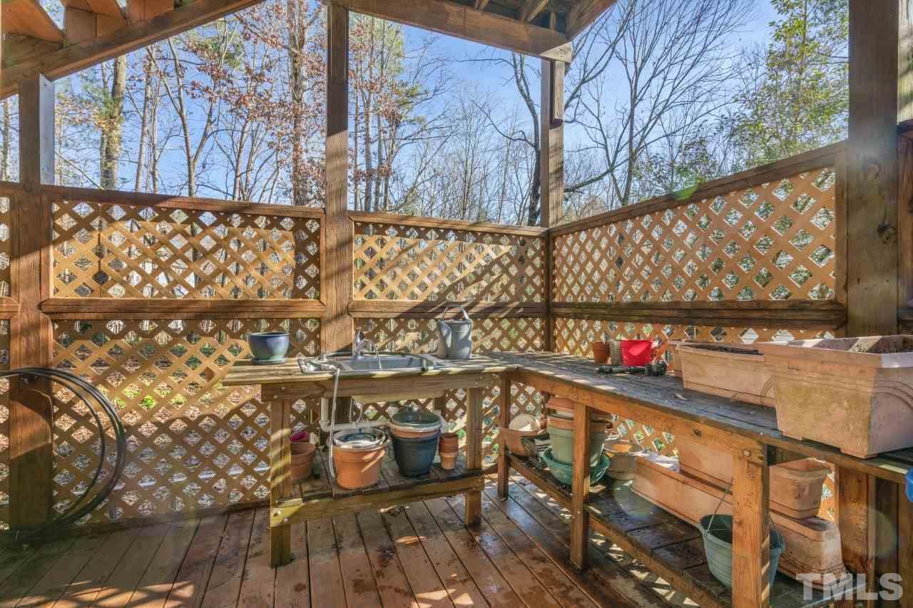 15 Cobbleridge Court Durham, NC 27713 - Photo 27 of 30 If you love gardening, you will love this set up!