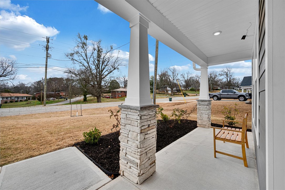 529 Overbrook Drive Seneca, SC 29678 - Photo 2 of 33 This inviting porch offers a tranquil setting with ample space for relaxation.