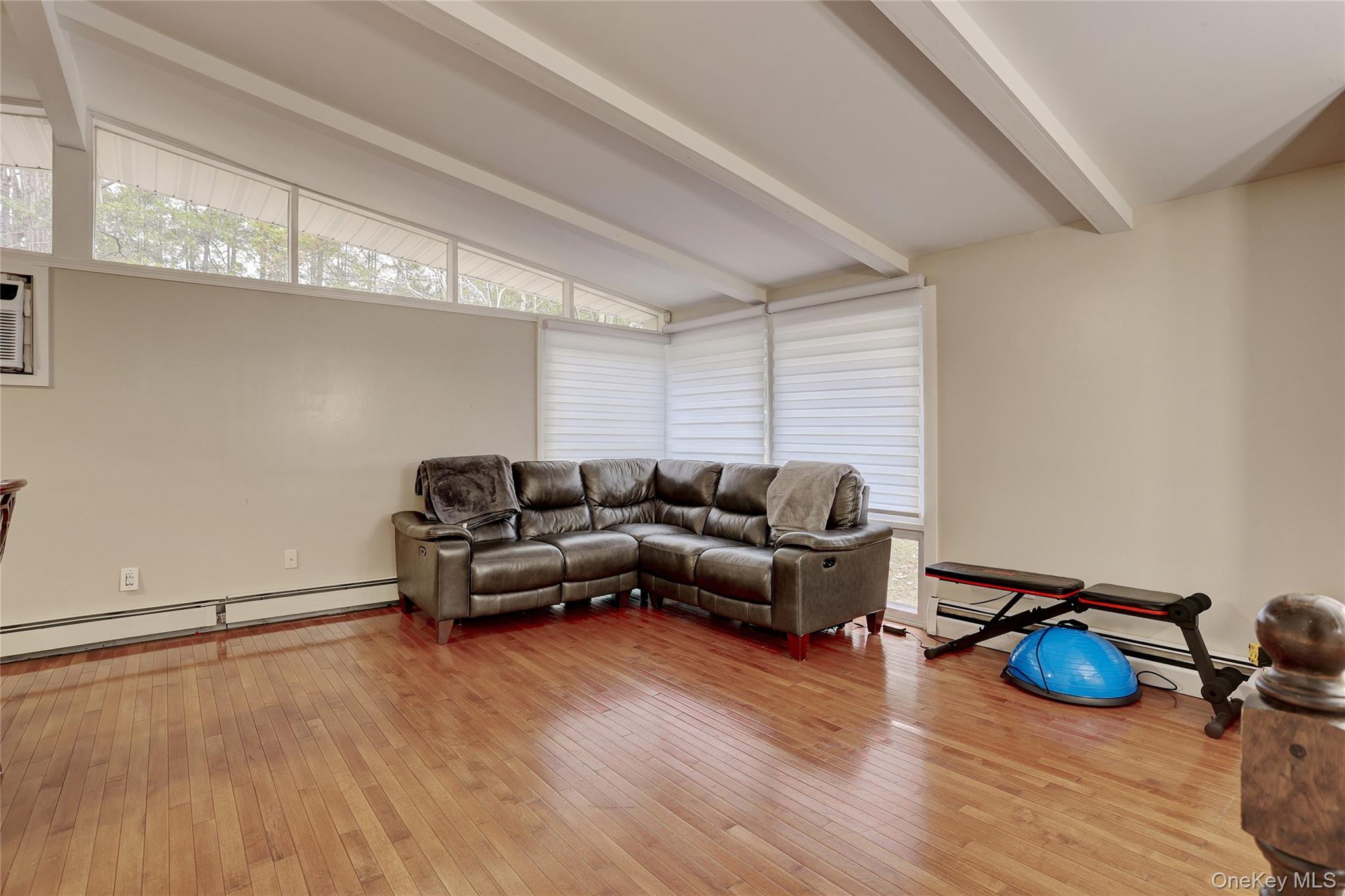 35 Regina Road Monsey, NY 10952 - Photo 7 of 34 Living area featuring baseboard heating and light wood-style flooring