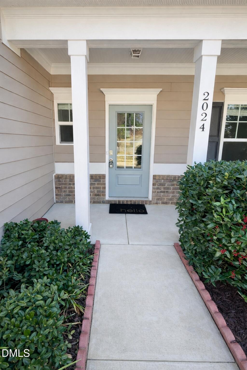 2024 Delphi Way Wake Forest, NC 27587 - Photo 4 of 26 Fresh Painted door