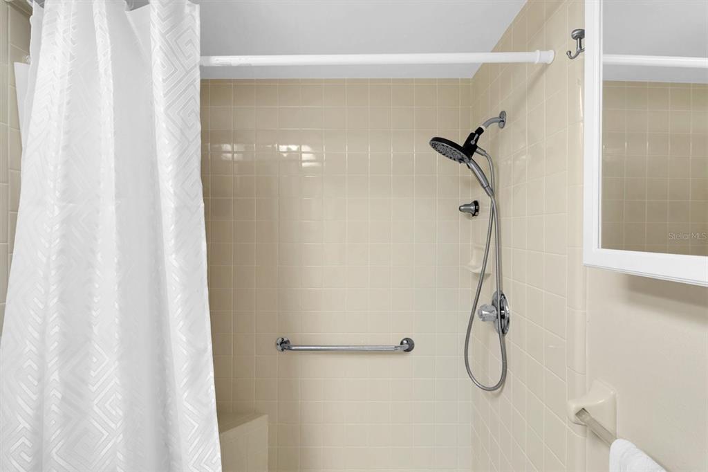 4638 Sheffield Drive New Port Richey, FL 34655 - Photo 21 of 67 a bathroom with a shower