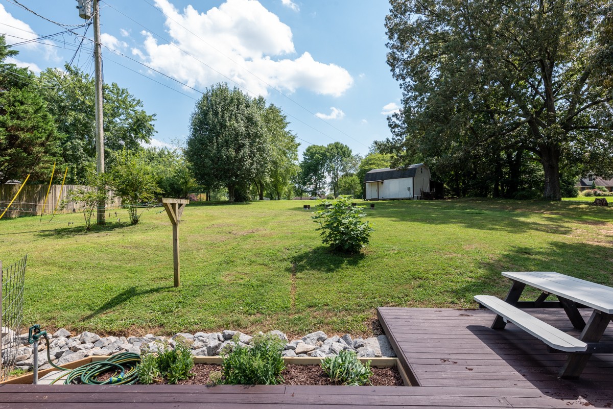341 Lee Road Cottontown, TN 37048 - Photo 30 of 43 a view of a backyard