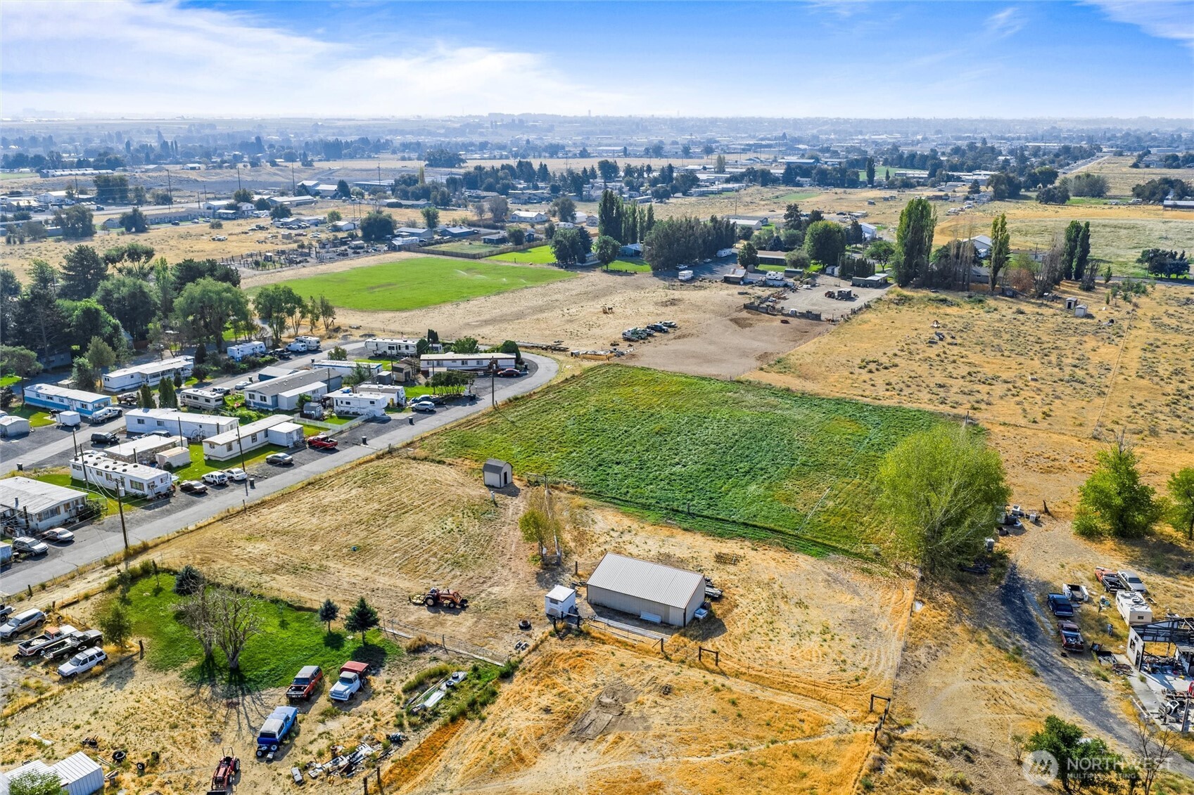 9749 Harris Road Northeast Moses Lake, WA 98837 - Photo 10 of 25 an aerial view of a