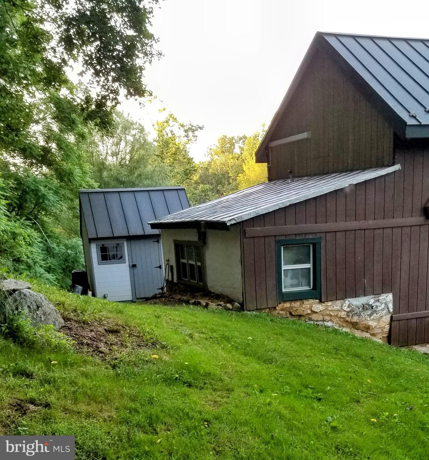 10199 Dead End Road Delaplane, VA 20144 - Photo 49 of 55 Rear view of the summer kitchen