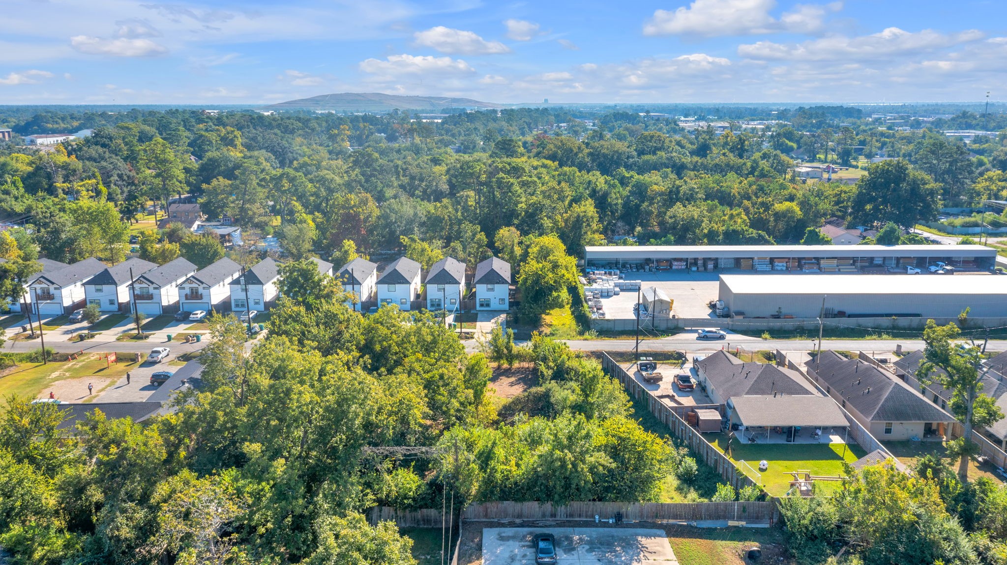 0 Haight Street Houston, TX 77028 - Photo 17 of 19 an aerial view of a house with a yard basket ball court and outdoor seating