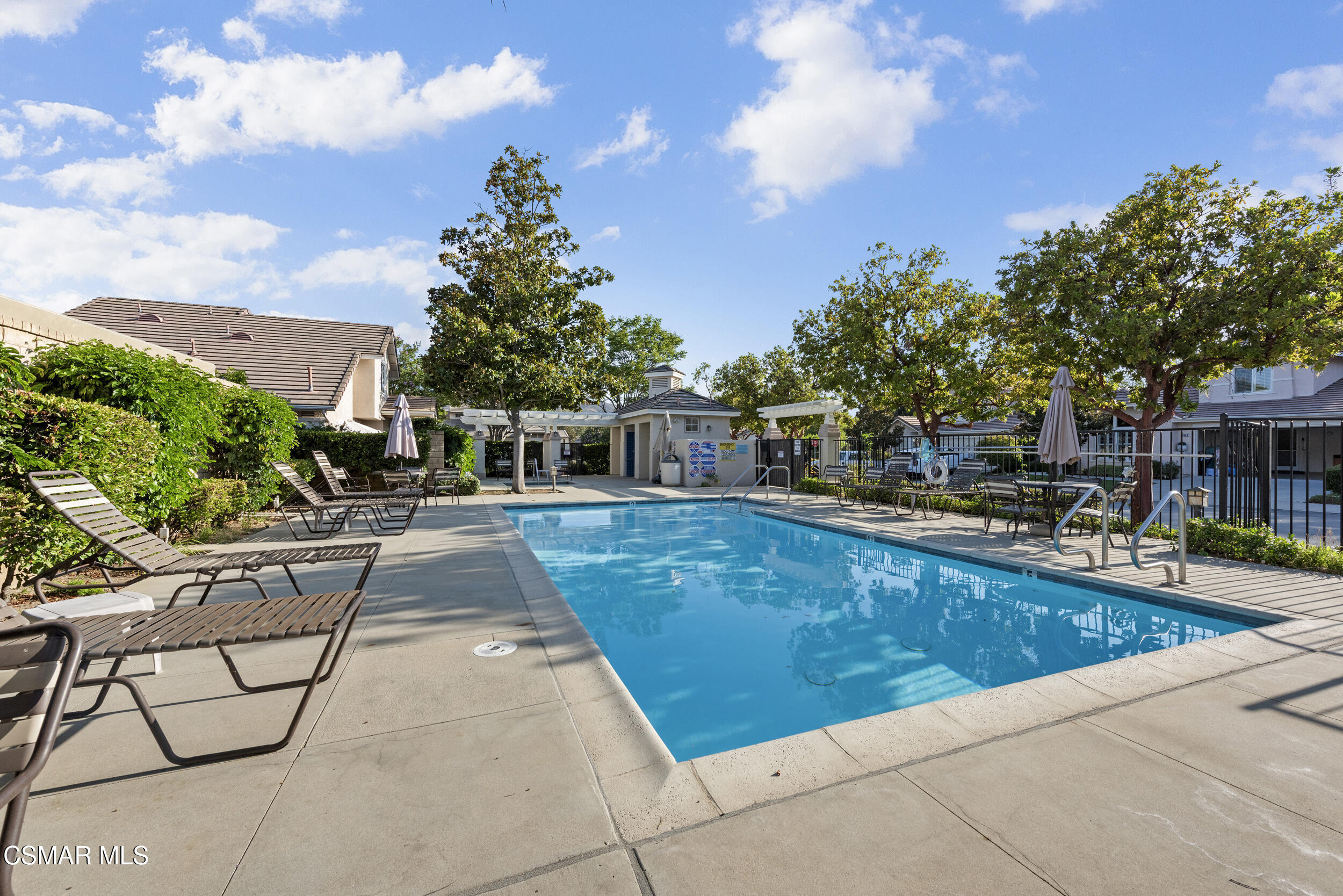 2059 Tulip Avenue Simi Valley, CA 93063 - Photo 32 of 37 a view of a swimming pool with a patio