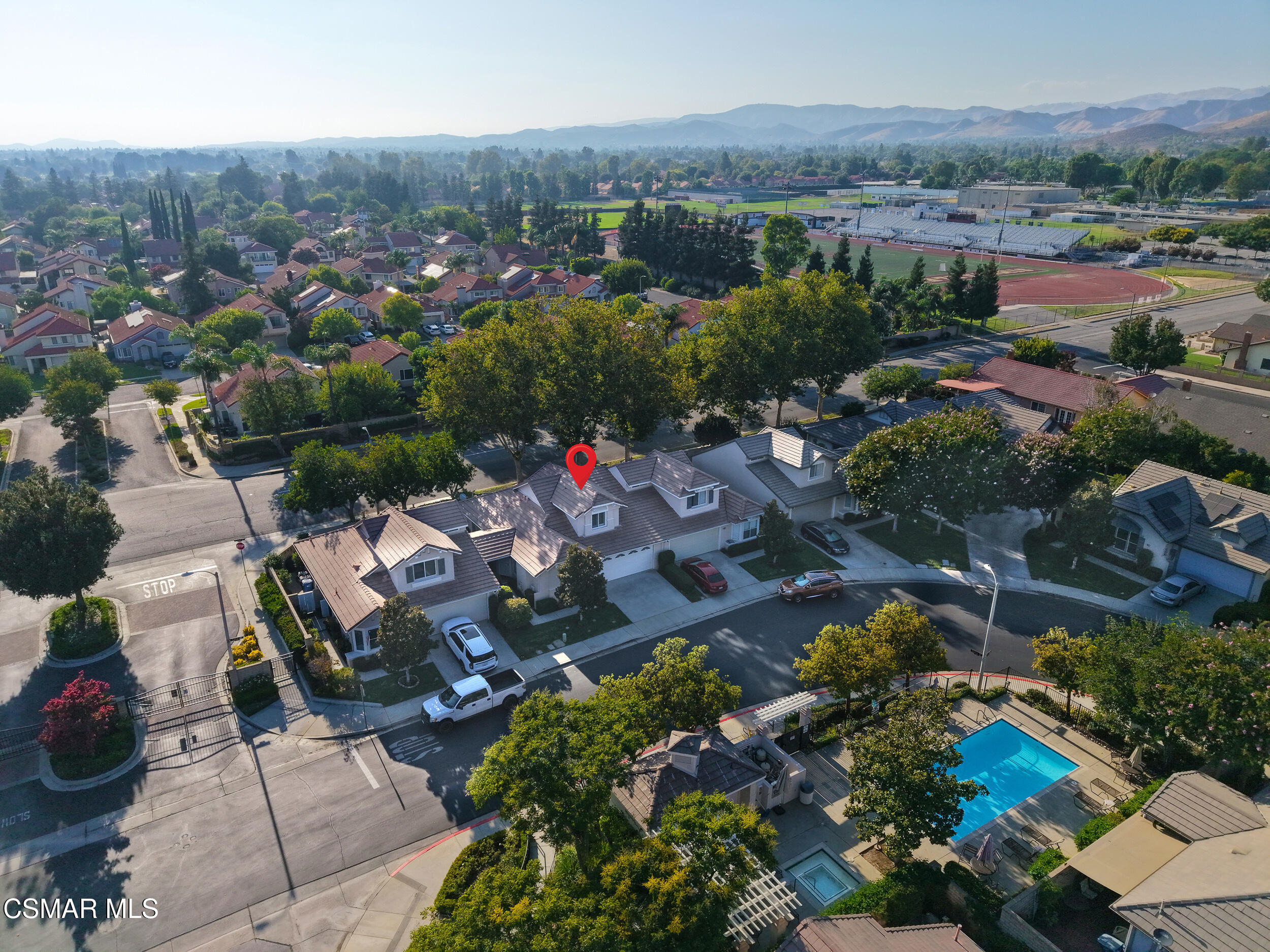 2059 Tulip Avenue Simi Valley, CA 93063 - Photo 34 of 37 an aerial view of multiple house