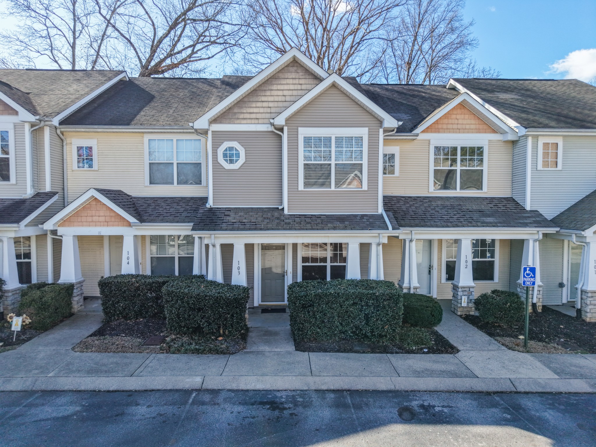 3535 Bell Road, Unit 103 Nashville, TN 37214 - Photo 24 of 29 a front view of a house with garden