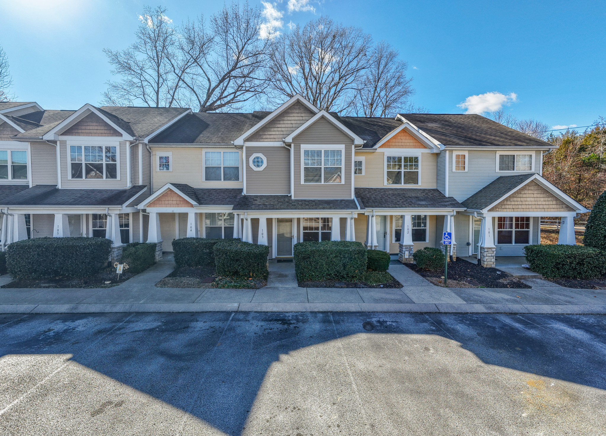 3535 Bell Road, Unit 103 Nashville, TN 37214 - Photo 26 of 29 a front view of a house with a yard