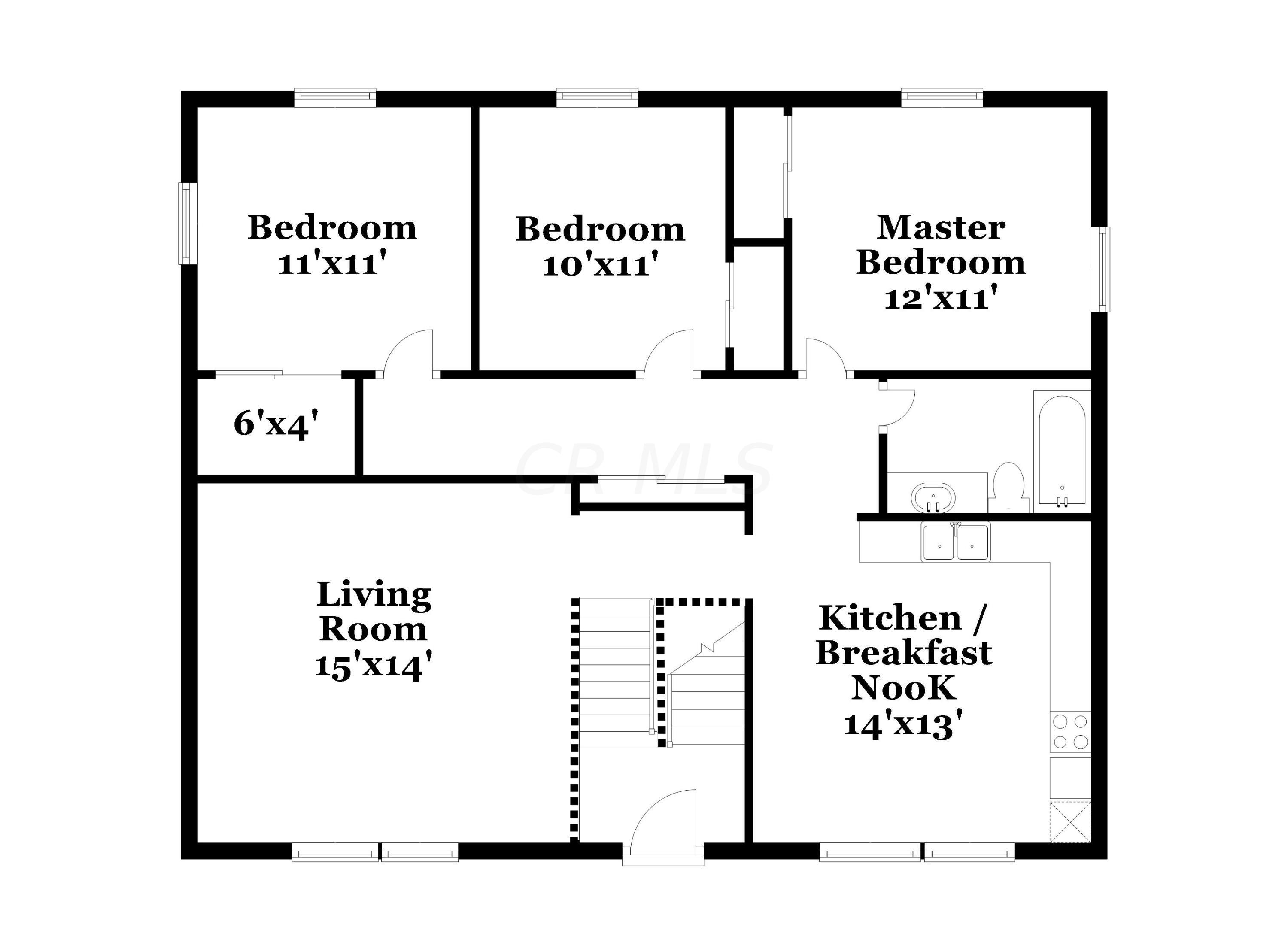 6259 Faircrest Road Columbus, OH 43229 - Photo 16 of 17 001-photo-floor-plan-7392007