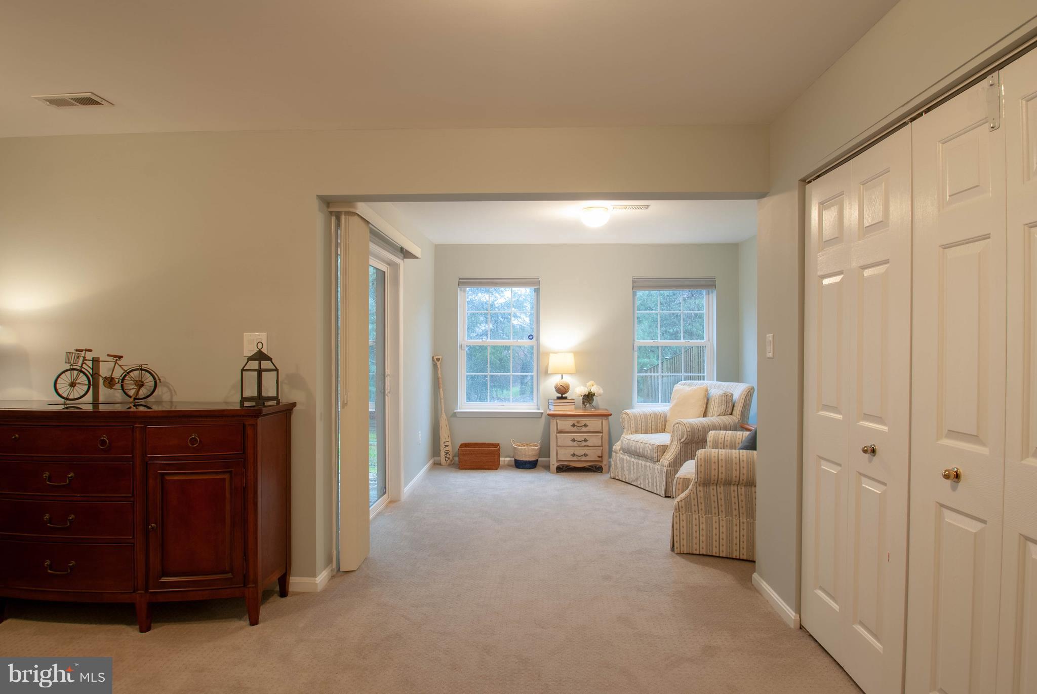 210 Braxton Way Edgewater, MD 21037 - Photo 22 of 29 Lower Level Rec Room & Walkout to Yard