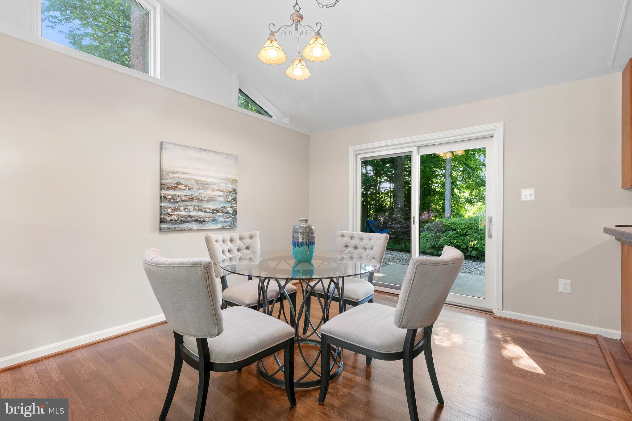 5505 Eastbourne Drive Springfield, VA 22151 - Photo 15 of 64 Dining room had sliding door to patio