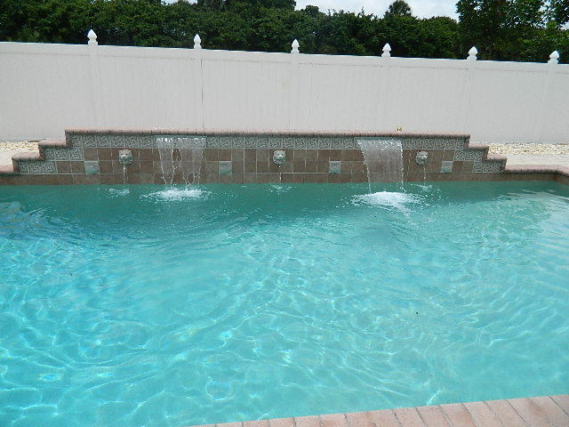 POOL WATERFALLS