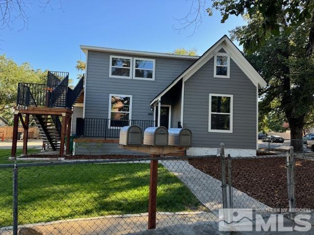 606 East 7th Street Reno, NV 89512 - Photo 1 of 35 a front view of house with yard and outdoor seating