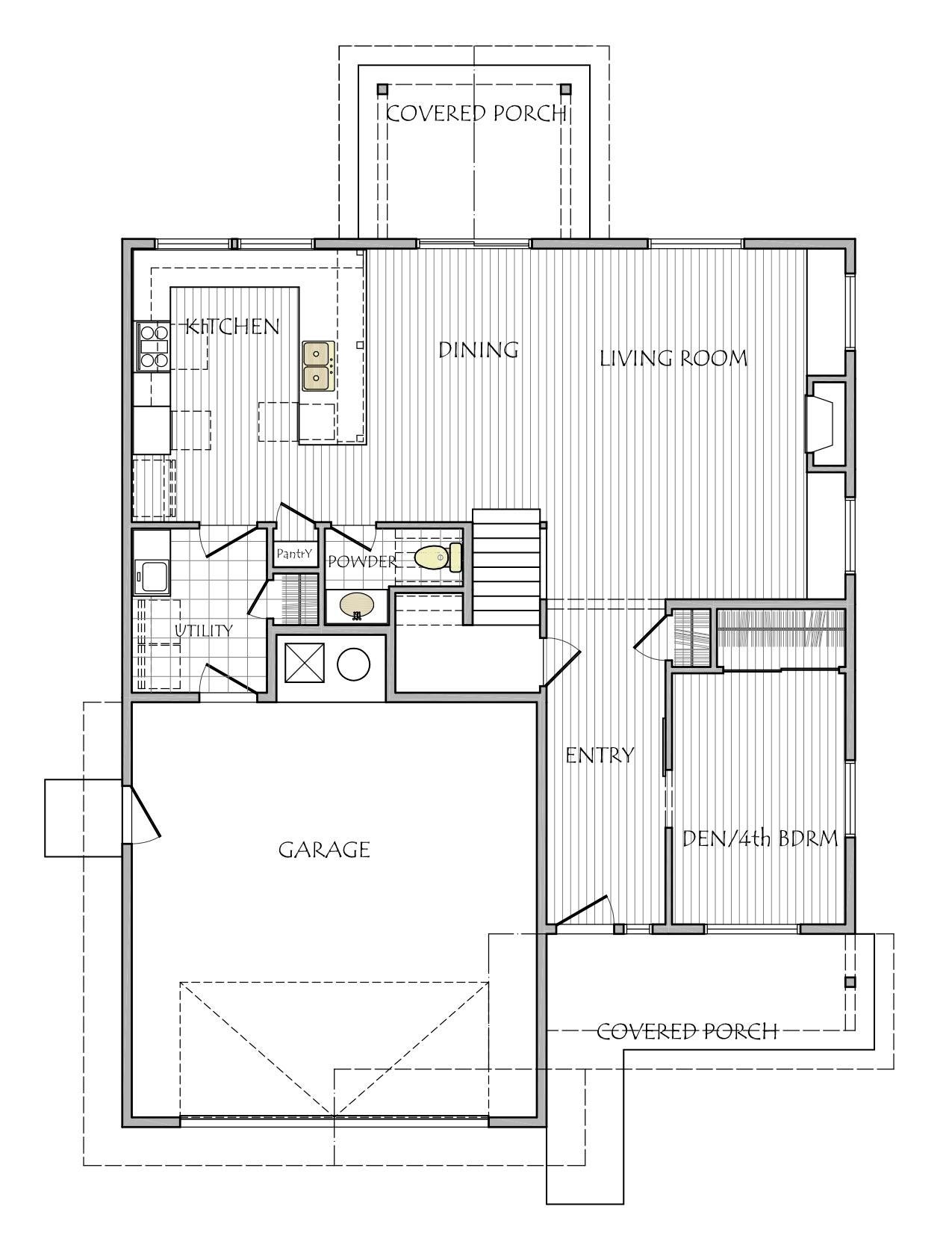 63161 Iner Loop Bend, OR 97701 - Photo 25 of 26 lot 10 main floor plan
