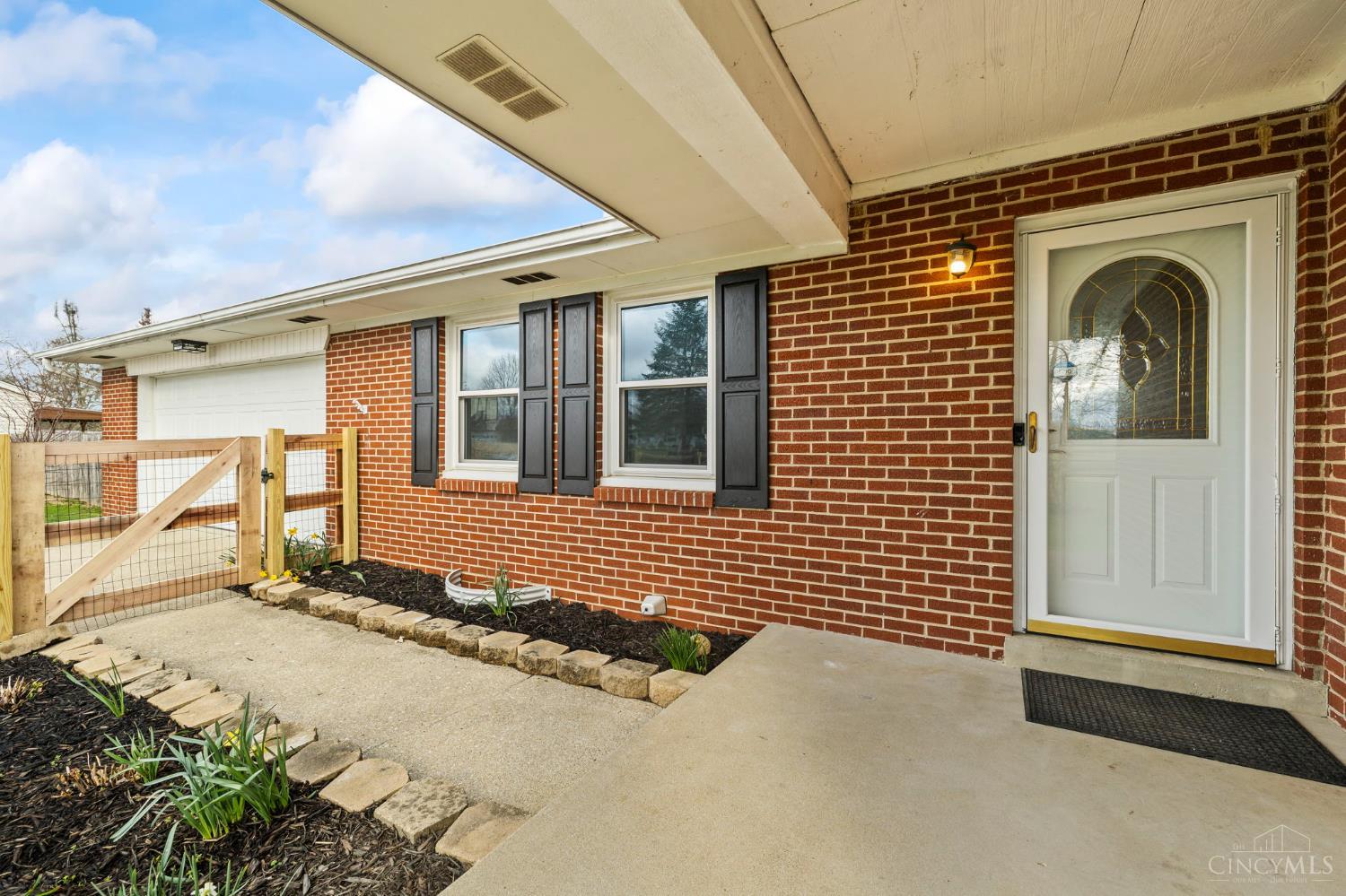 7306 Fairground Road Blanchester, OH 45107 - Photo 6 of 41 Covered front porch.