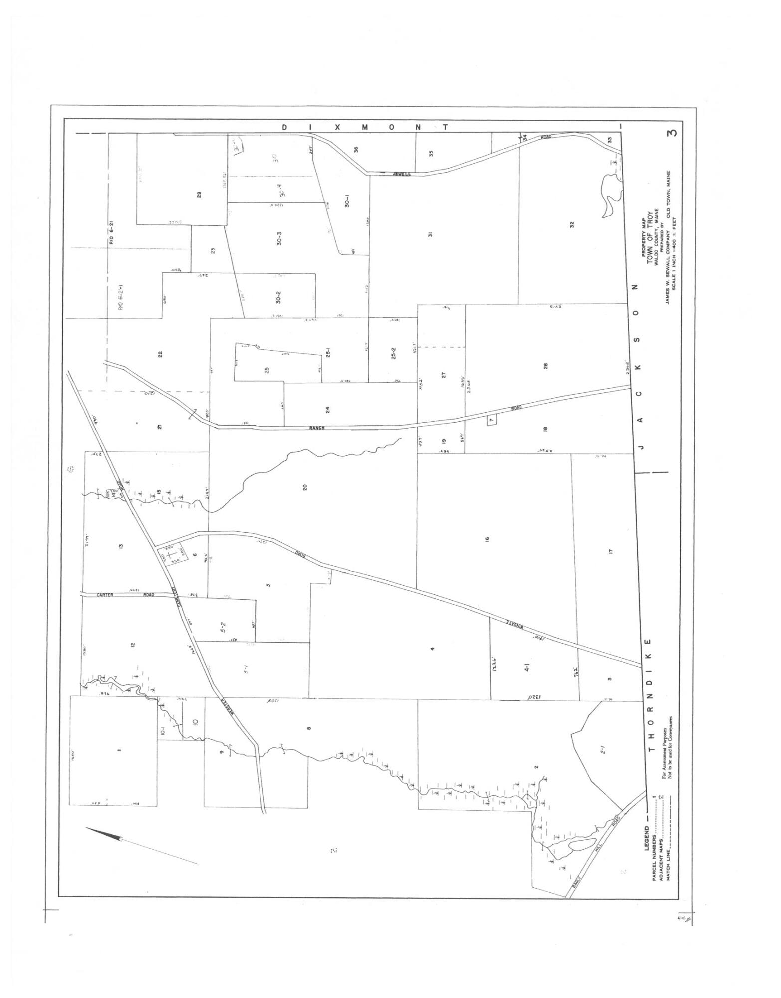 Tbd Webster Cemetery Road Thorndike, ME 04986 - Photo 1 of 1 map