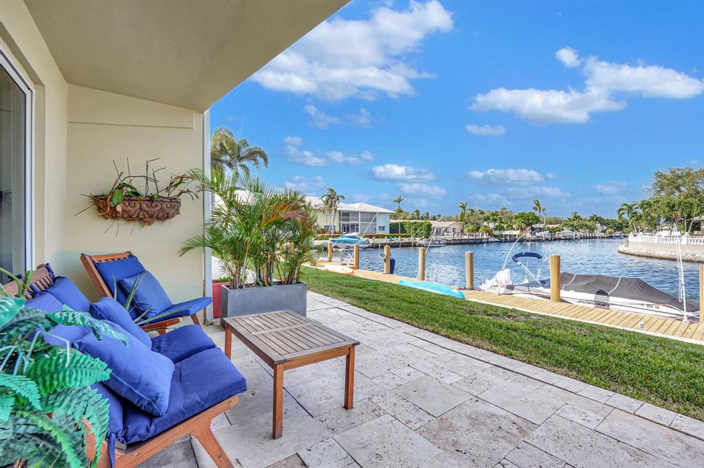 2311 Northeast 36th Street, Unit 1F Lighthouse Point, FL 33064 - Photo 6 of 35 Perfect spot to relax