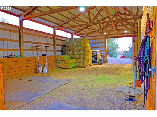 a view of water heater room