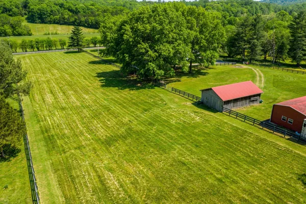 a view of an outdoor space and a yard