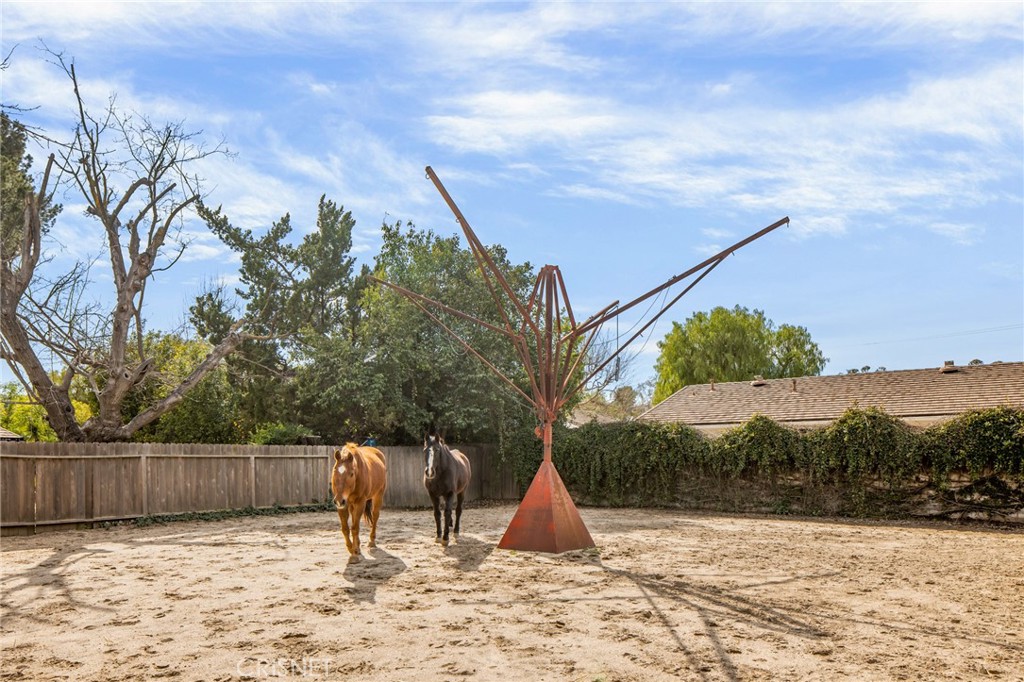 23629 Long Valley Road Hidden Hills, CA 91302 - Photo 21 of 26 a view of a backyard