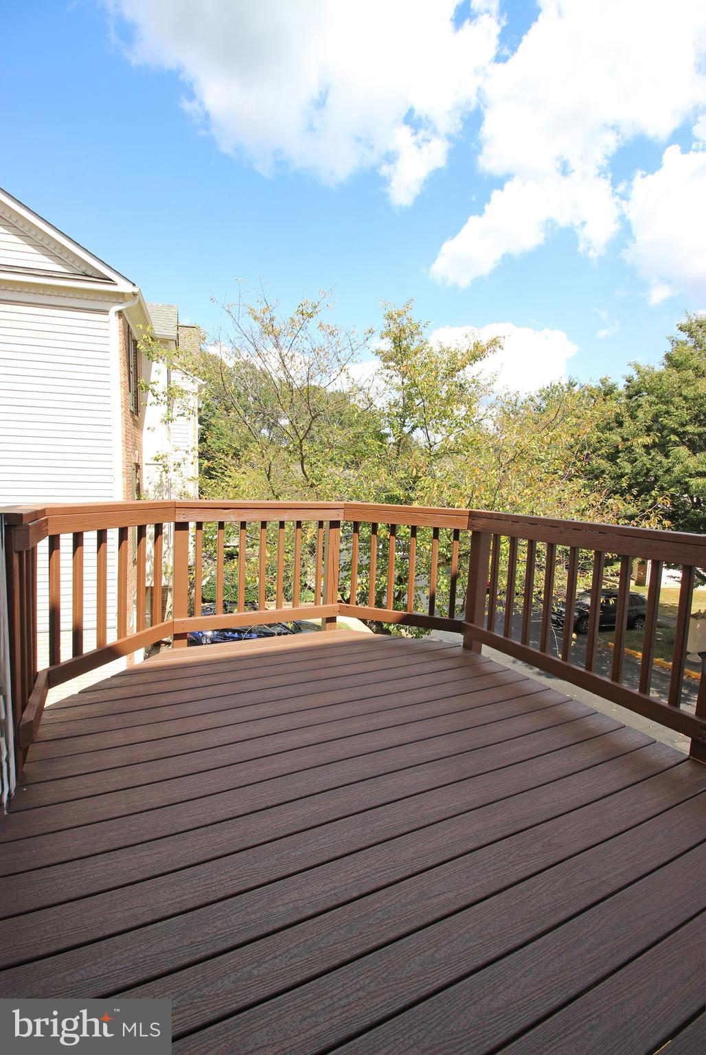 11799 Valley Ridge Circle Fairfax, VA 22033 - Photo 41 of 43 a view of a balcony with an ocean view