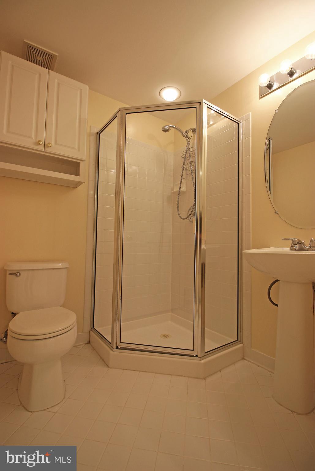 11799 Valley Ridge Circle Fairfax, VA 22033 - Photo 8 of 43 a bathroom with a shower a toilet and sink