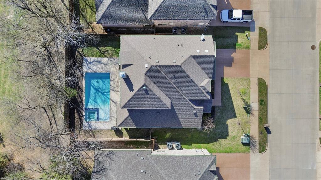 4002 Magnolia Ridge Drive Melissa, TX 75454 - Photo 35 of 36 an aerial view of a house with a yard