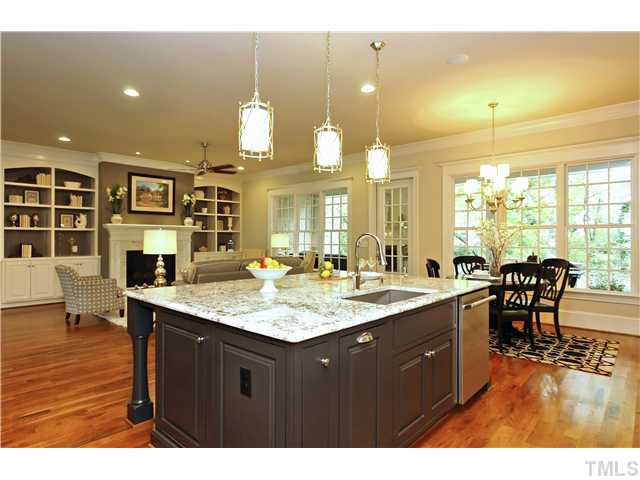 1500 Brooks Avenue Raleigh, NC 27607 - Photo 20 of 25 a kitchen with a counter space dining table and chairs