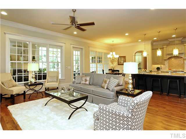 1500 Brooks Avenue Raleigh, NC 27607 - Photo 21 of 25 a living room with furniture kitchen view and a large window