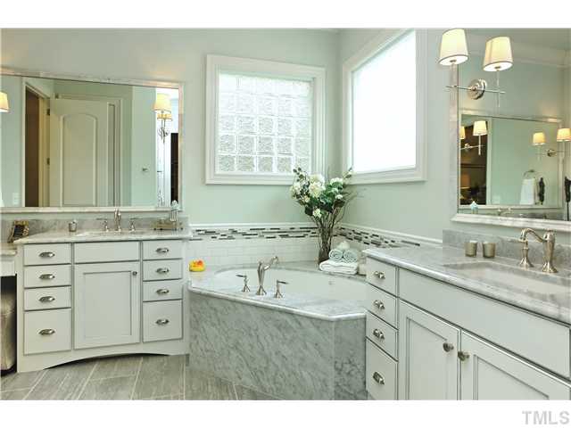 1500 Brooks Avenue Raleigh, NC 27607 - Photo 10 of 25 a bathroom with a sink double vanity granite and a mirror