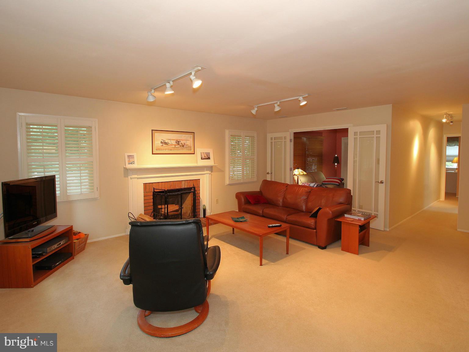 5173 Downwest Ride Columbia, MD 21044 - Photo 3 of 22 Living Room features masonry fireplace