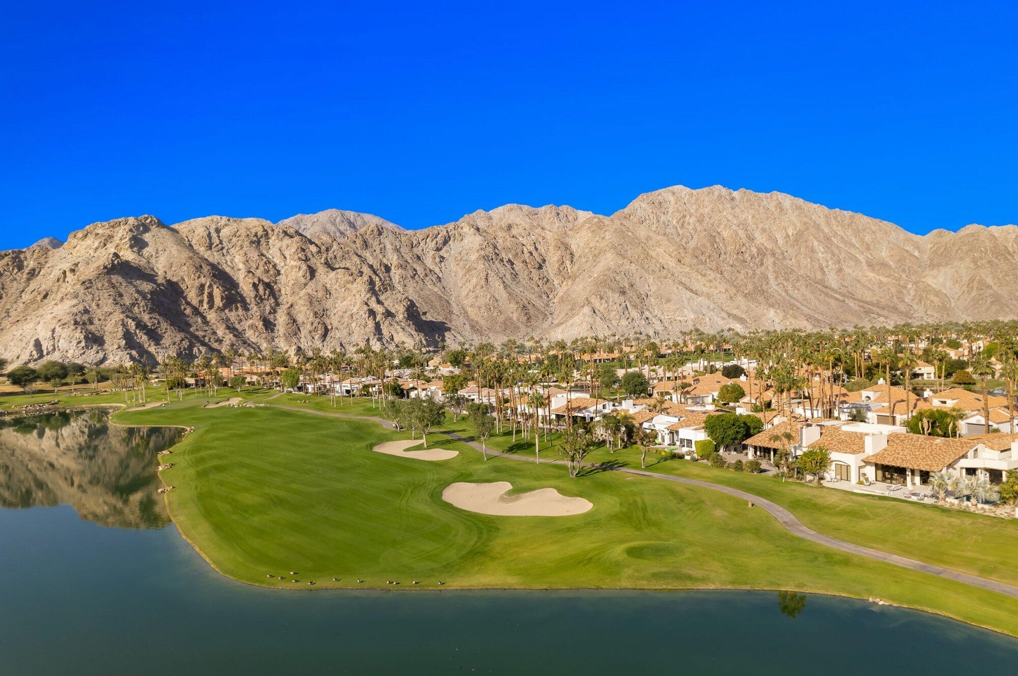 55880 Pinehurst La Quinta, CA 92253 - Photo 11 of 54 a view of a with swimming pool and mountain